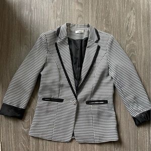 *SOLD* Gingham blazer